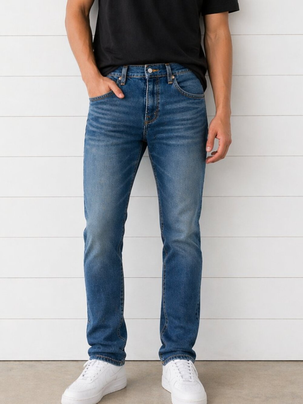 Levi’s Denizen 34x32 Men’s Straight Leg Jeans Medium Wash Super Soft Classic Fit